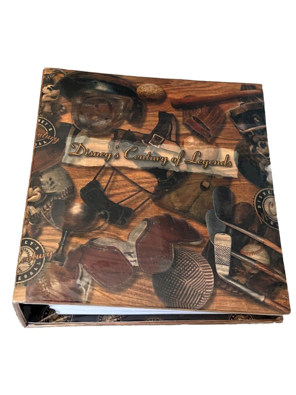 Disney Parks Vintage Century of Legends Photo Album 50 pgs 4x6 EUC